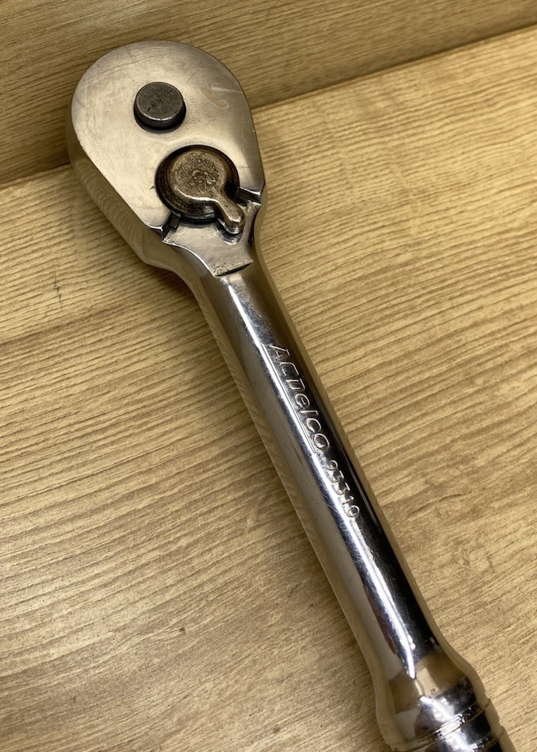 ACDelco 93310 1/2” Drive Quick Release Ratchet Chrome Hand Tool