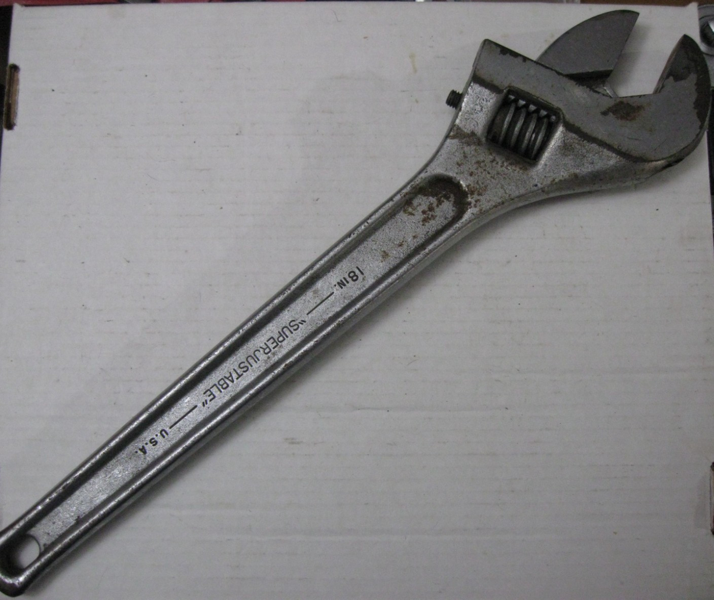 J.H. Williams and Co. 18in. Super Adjustable Wrench No.???