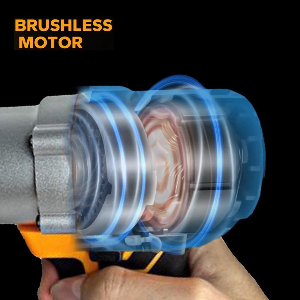 250Nm 3.2~4.8mm For DeWalt DCB 18V 20V Battery Brushless Electric Rivet Nut Gun