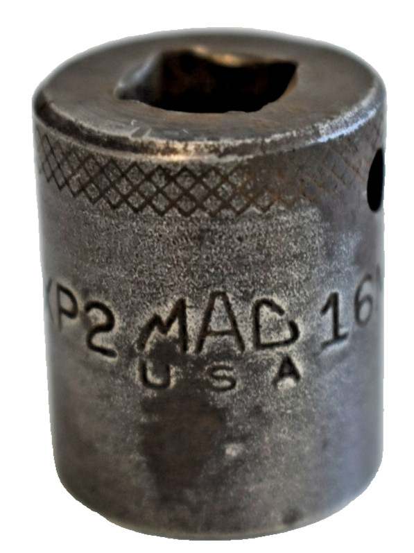 Mac Tools XP2 16mm Metric Shallow Impact Socket 3/8″ Drive 12 Point USA