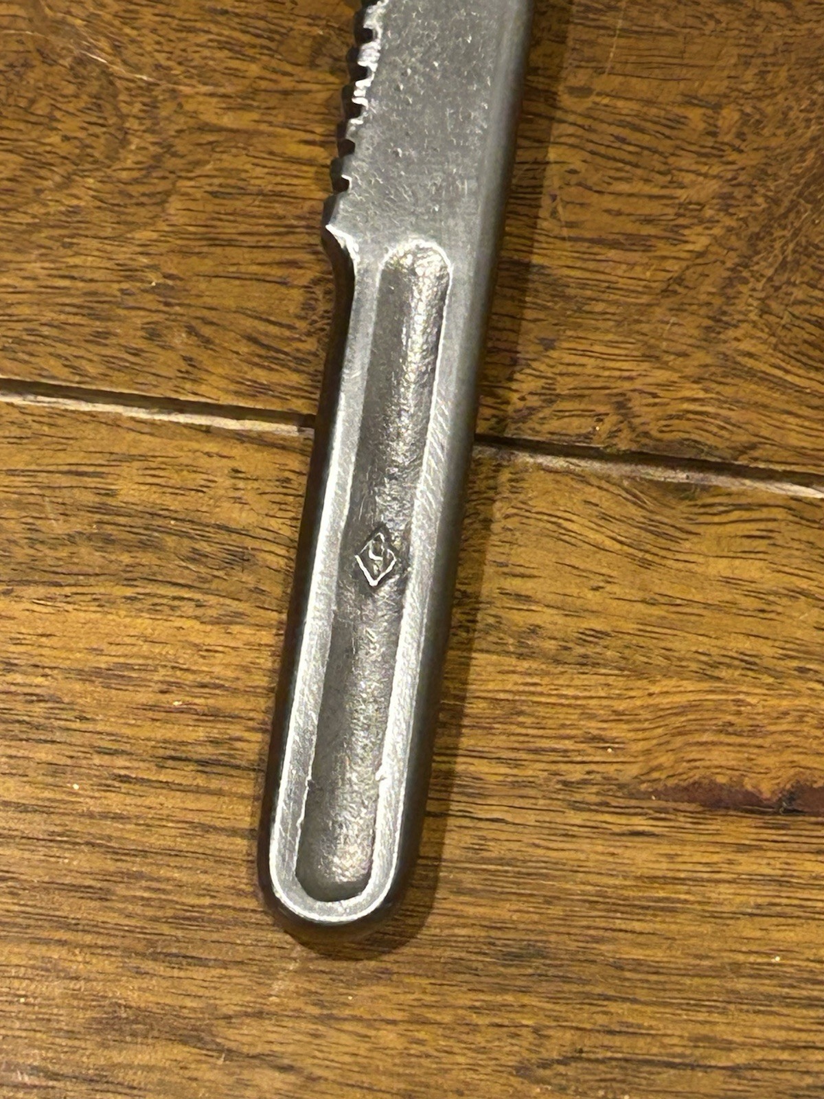 Vintage Herbrand 7” Adjustable Auto Pipe Monkey Wrench & Ball Peen Pein Hammer