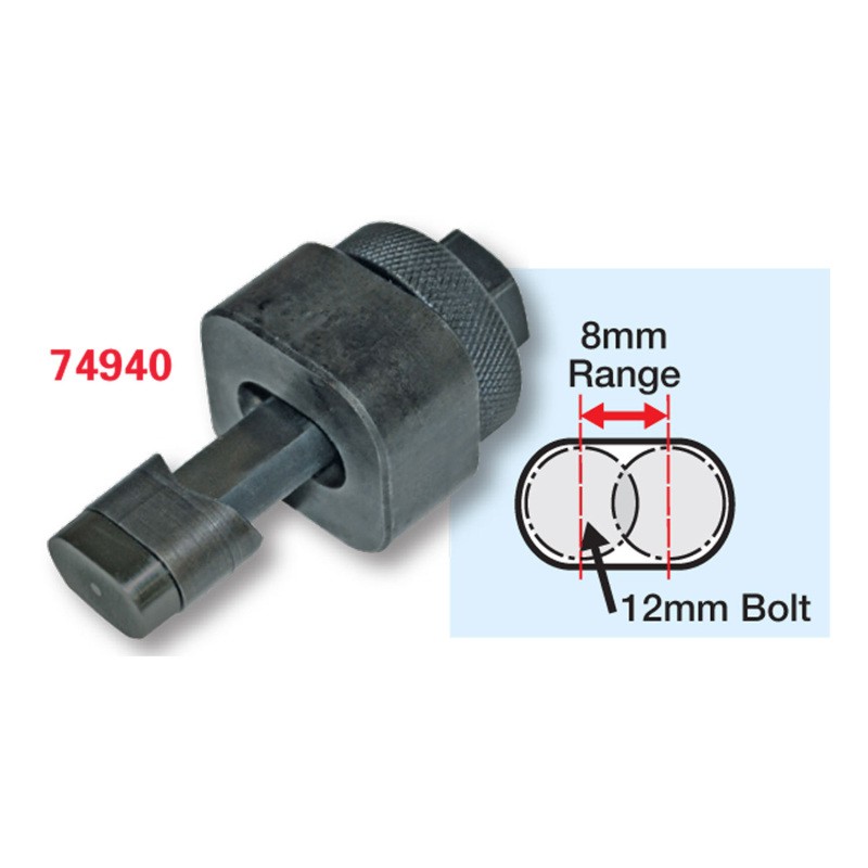 SPC Performance 12x8mm Slot Punch Tool for Subframe and Axle Brackets