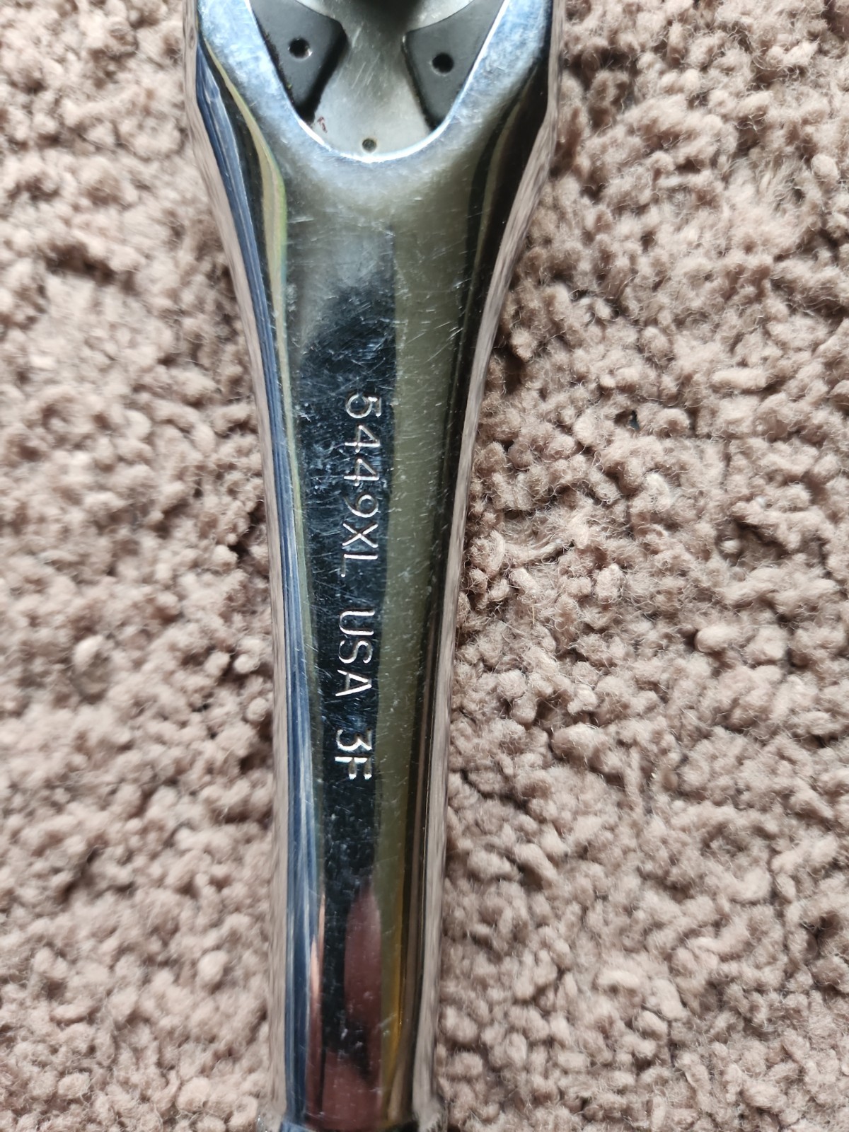 Proto 5449XL 3F 1/2″ Drive Premium Pear Head Ratchet 10-1/2″ Made In U.S.A