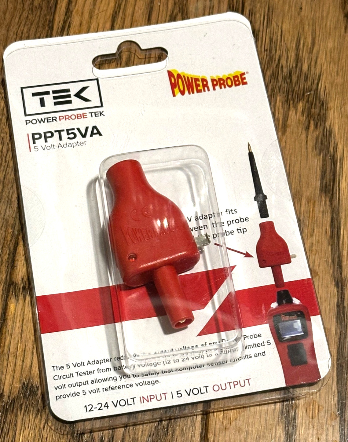 NEW Power Probe 5V Volt Reducer TEK Electrical Reference Circuit Tester Adapter