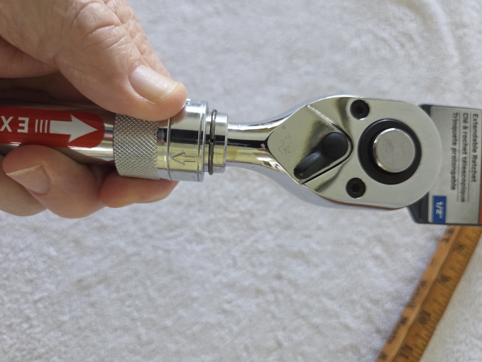 Crescent 1/2in Drive Extendable Ratchet CRW12EXT