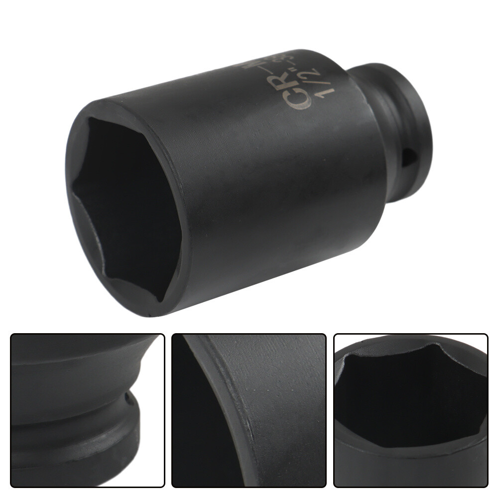 Labwork 9Pc 29-38mm Deep Impact Socket Set 1/2″ Drive Metric Axle Hub Nut Socket