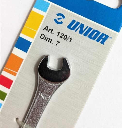 Unior 120/1 Combination Wrench Long Type 600358 – 7mm