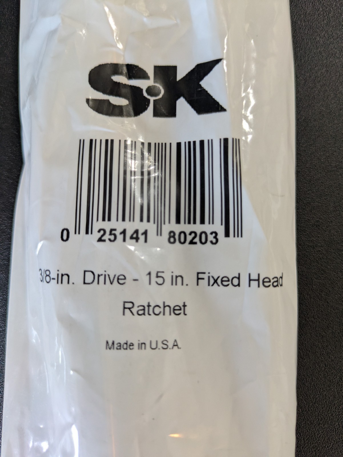 SK Professional Tools 3/8″ Drive LP90 15″ Ratchet Long Handle