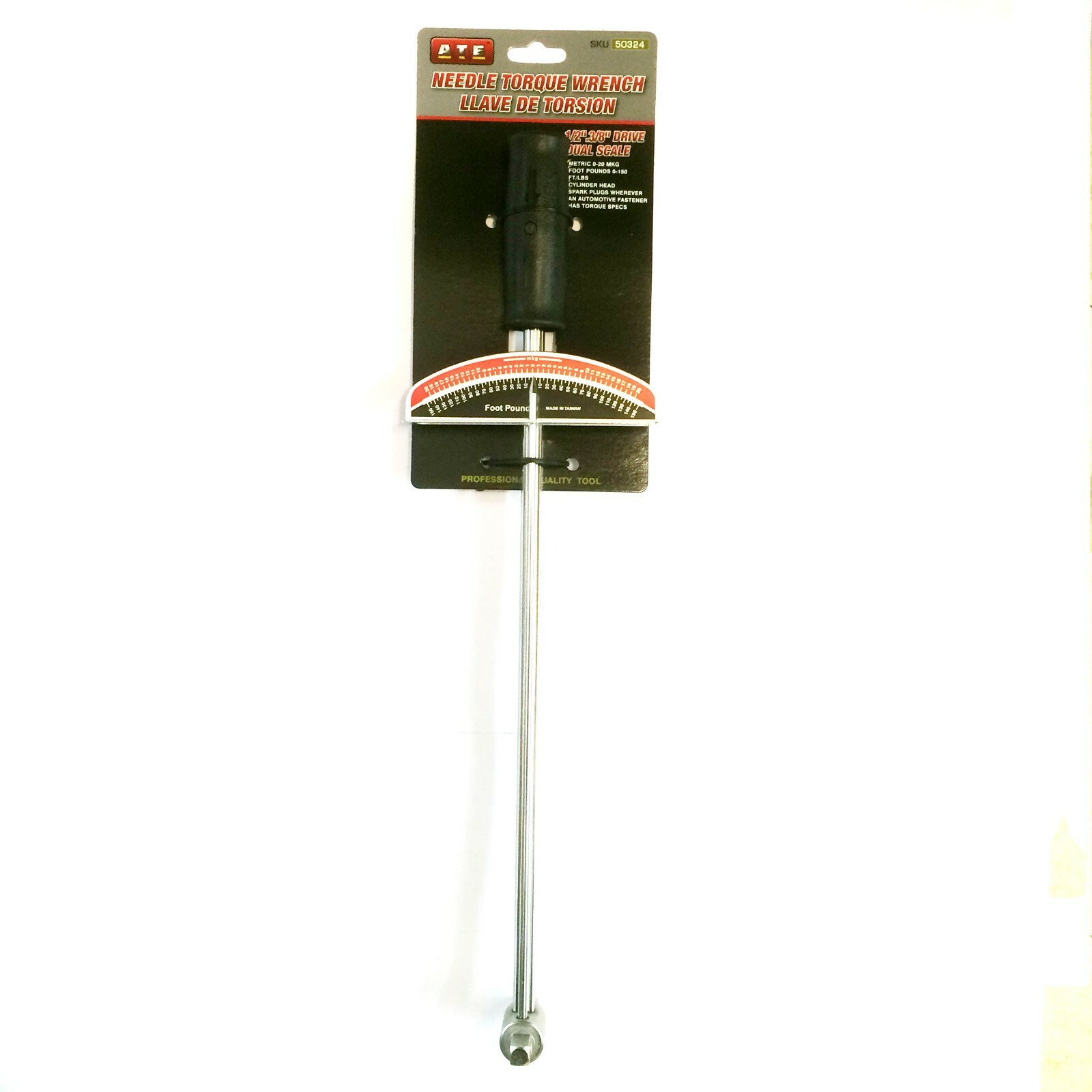 1/2″ AND 3/8″ DR. NEEDLE TORQUE WRENCH 0 TO 150FT/LB NEEDLE POINT GAUGE