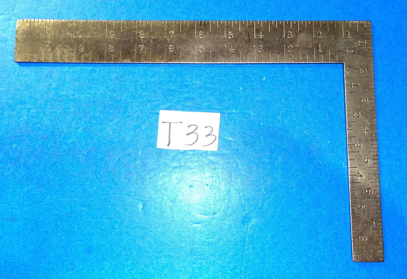 EAGLE SQUARE MFG. CO VINTAGE STEEL LAYOUT SQUARE 8″ – 12″ FREE SHIP IN US