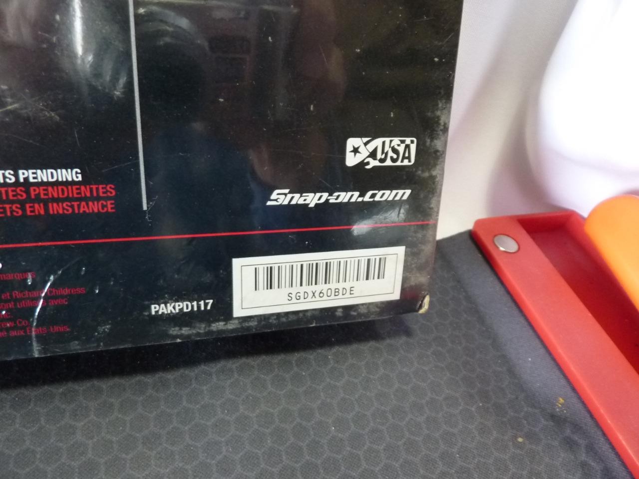 SNAP-ON 6-PIECE DALE EARNHARDT SIGNATURE EDITION SCREWDRIVER SET P/N: SGDX60BDE