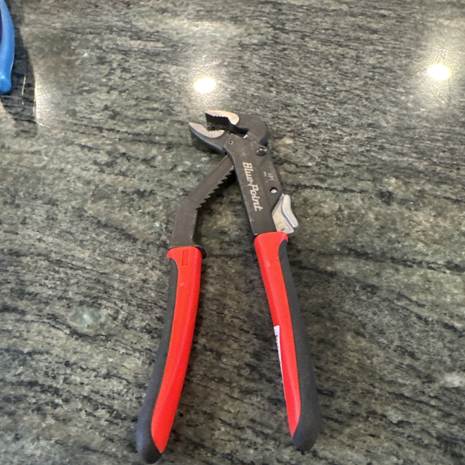blue point by snap on ap7 7” adjustable joint pliers new