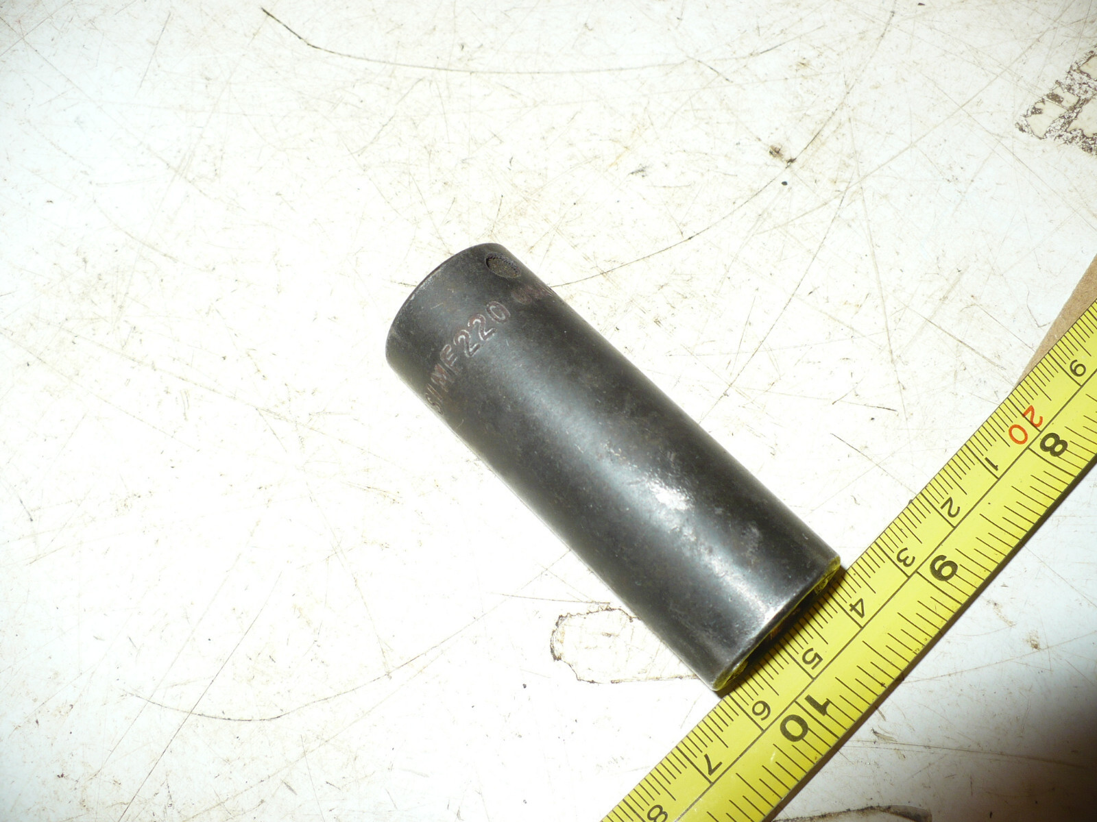 Vintage 11/16″ SIMF220 Snap-on flank deep impact socket 3/8 drive 1980 ?