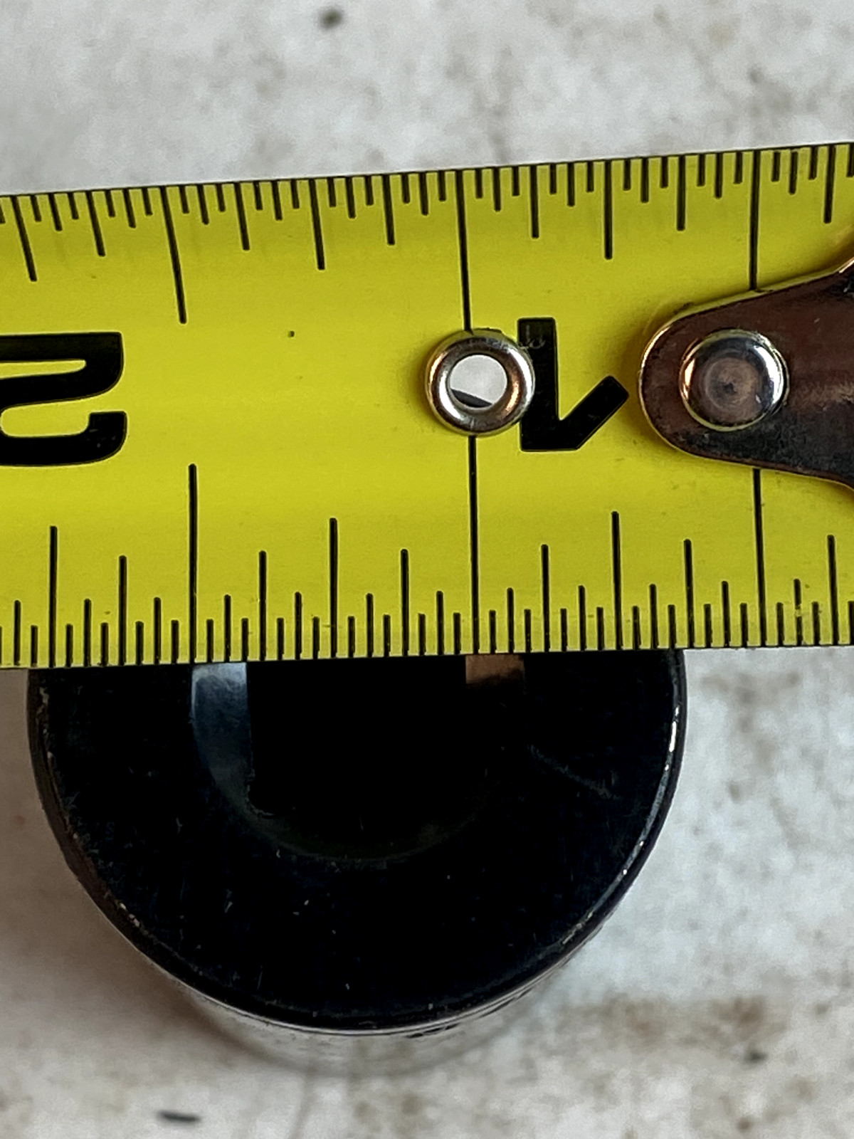 Chrome Vanadium 7/8 Black Socket