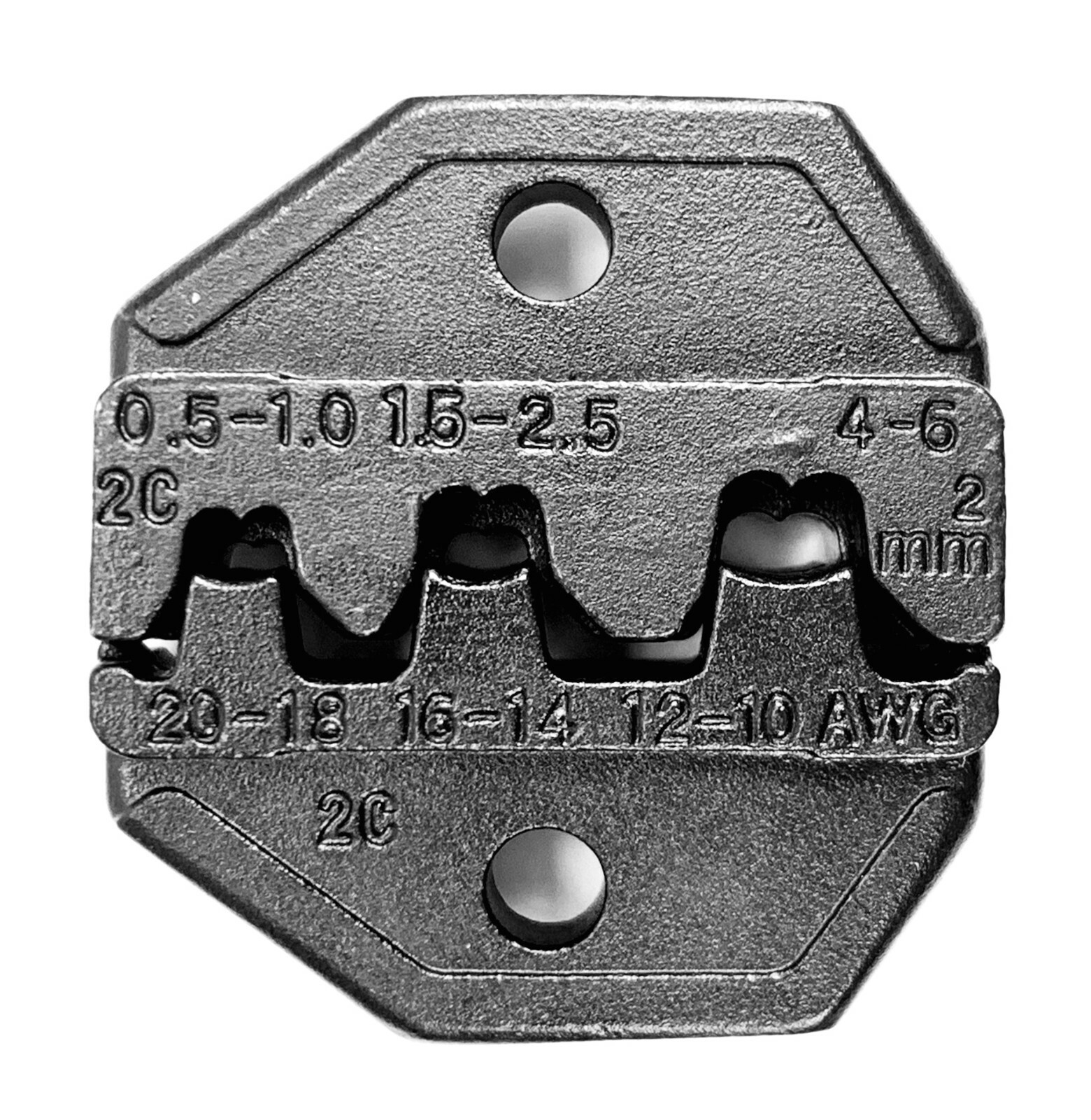 Crimp Tool Die 2C Non-insulated Open Barrel Terminal Klein VDV205-036 AWG20-10