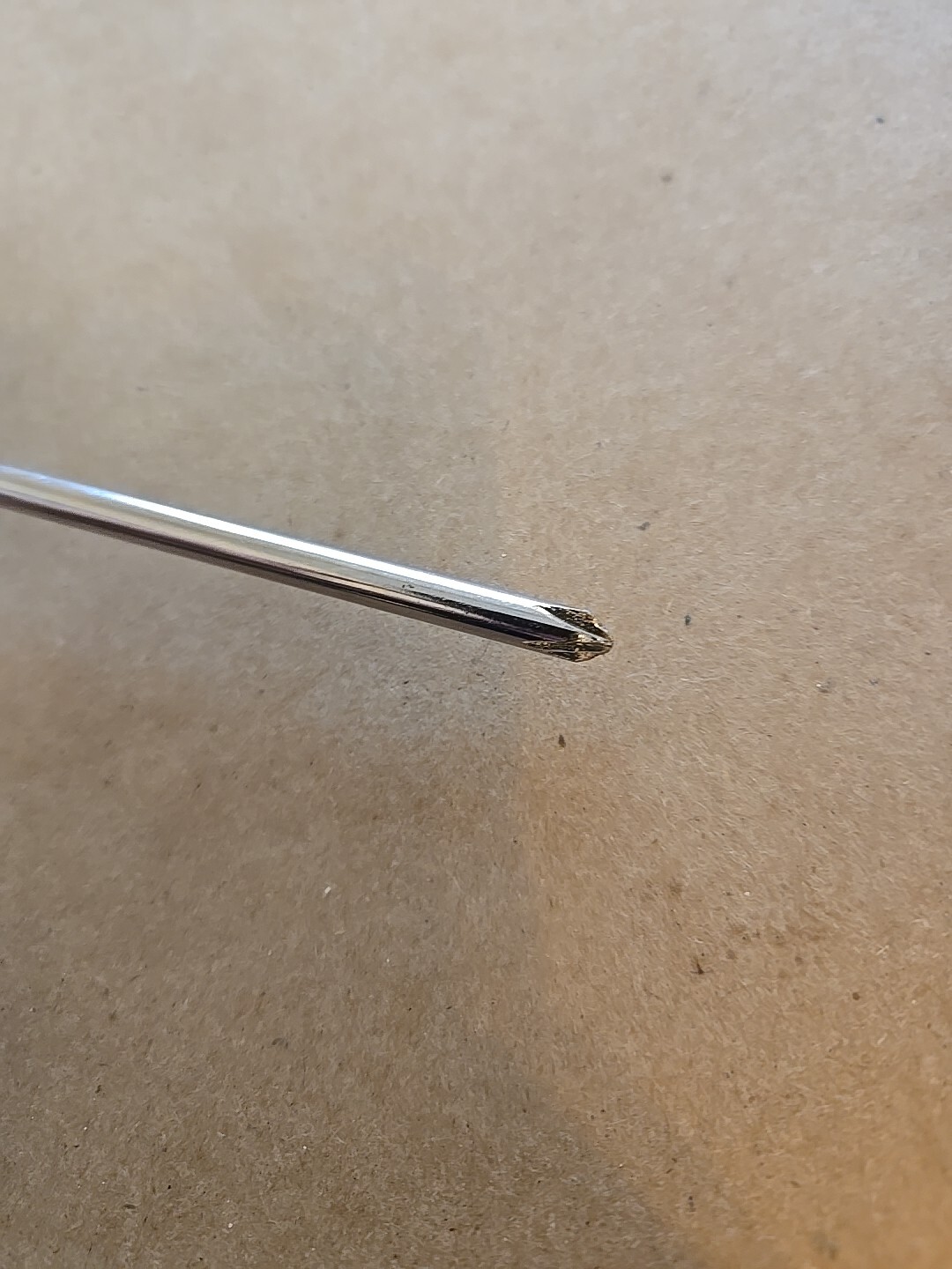 Pro Shop Phillips Flat Head Various Lengths & SizesChrome Screwdrivers Set Of 5