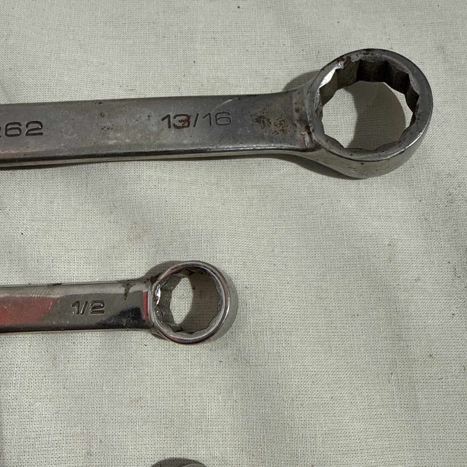 Matco Tools USA 3 Pcs 13/16 – 1/2 – 3/8 SAE Combination Wrench 12 Point Chrome