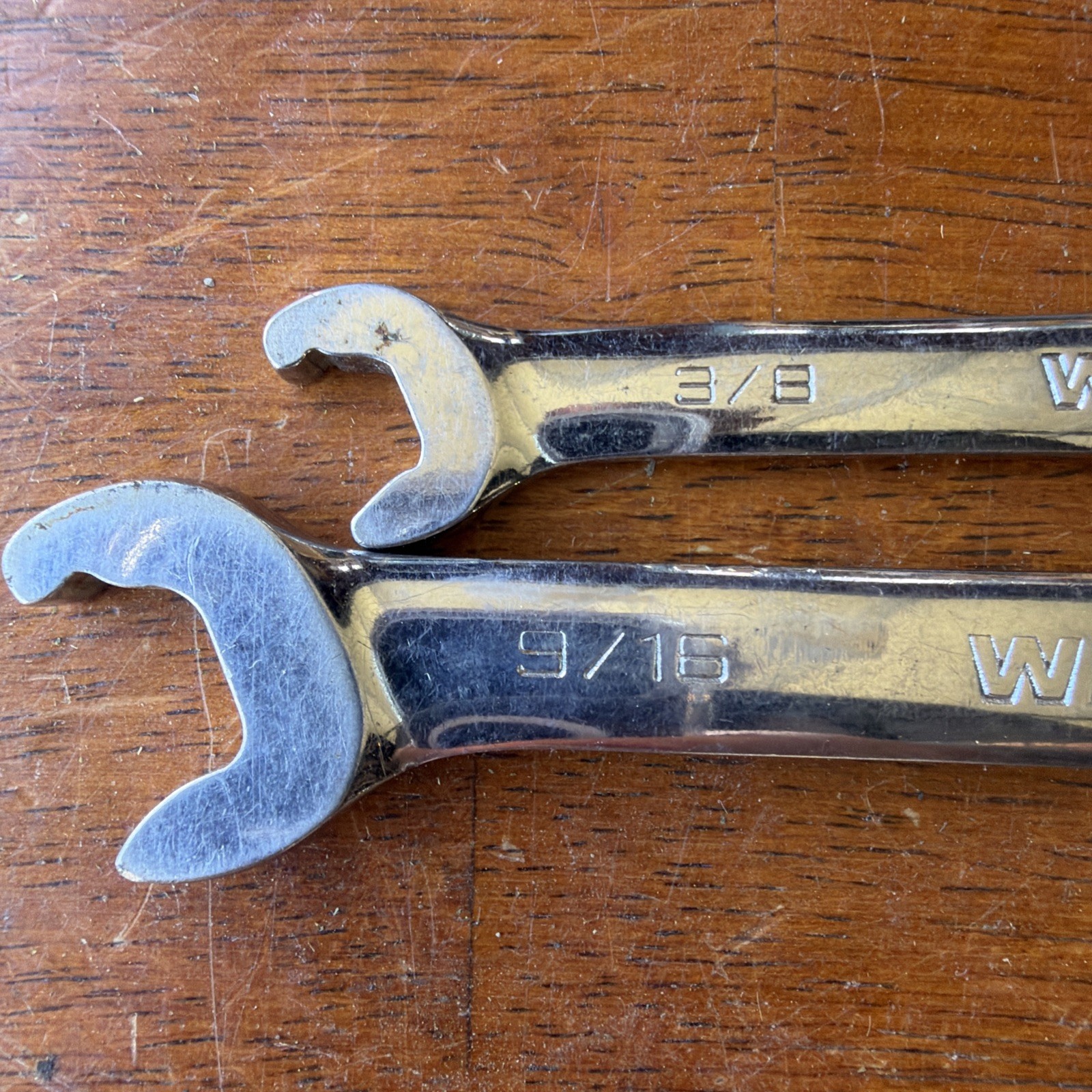 OEM Wrenchet Ratcheting Combo Wrenches 3/8” & 9/16” Both 12 Point. Work Fine.