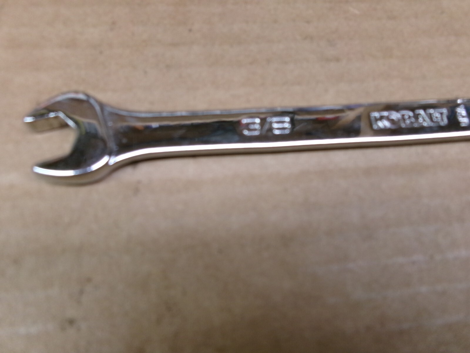 First Generation Kobalt USA 3/8″ 12-Point Combination Wrench No 01102