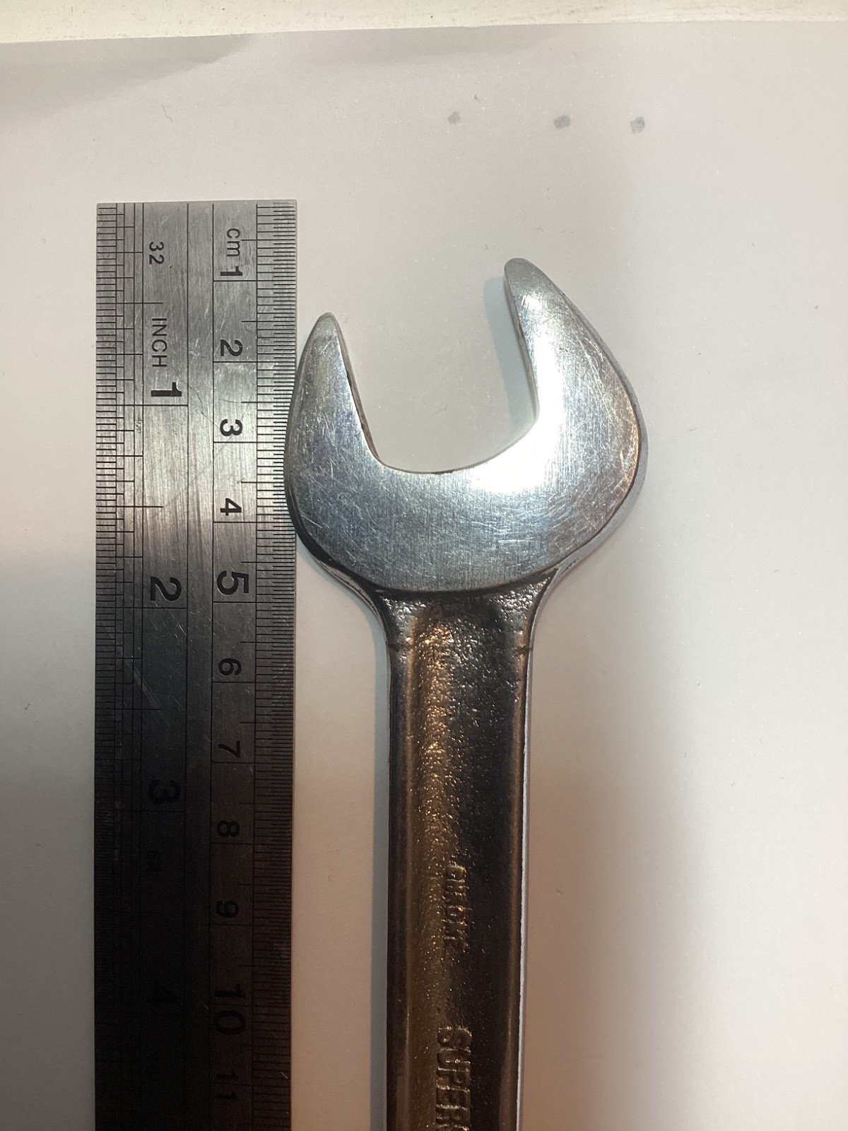 Super Slim, Made in England, spanner, 11/16af 13/16af Combo ends do