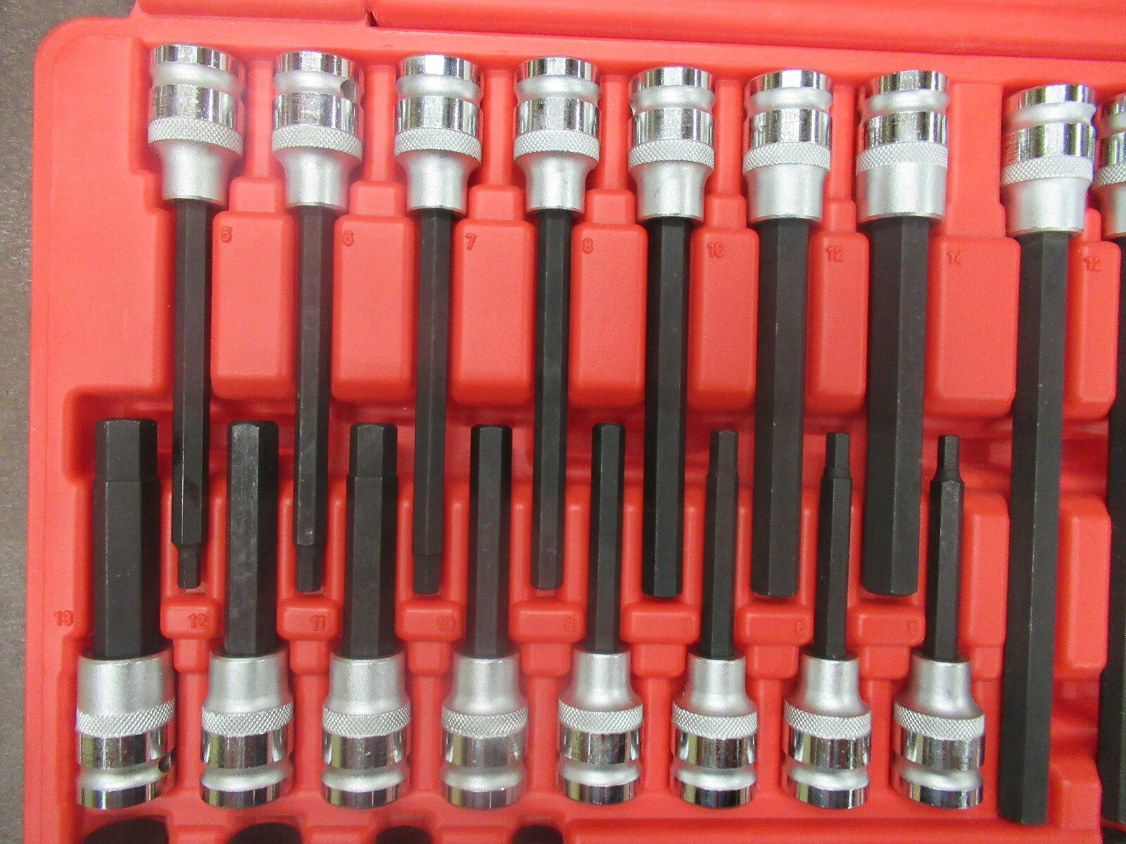 T&E TOOLS T3001 30pc.1/2″Dr. IN-HEX SOCKETS UPC: 9322159730012