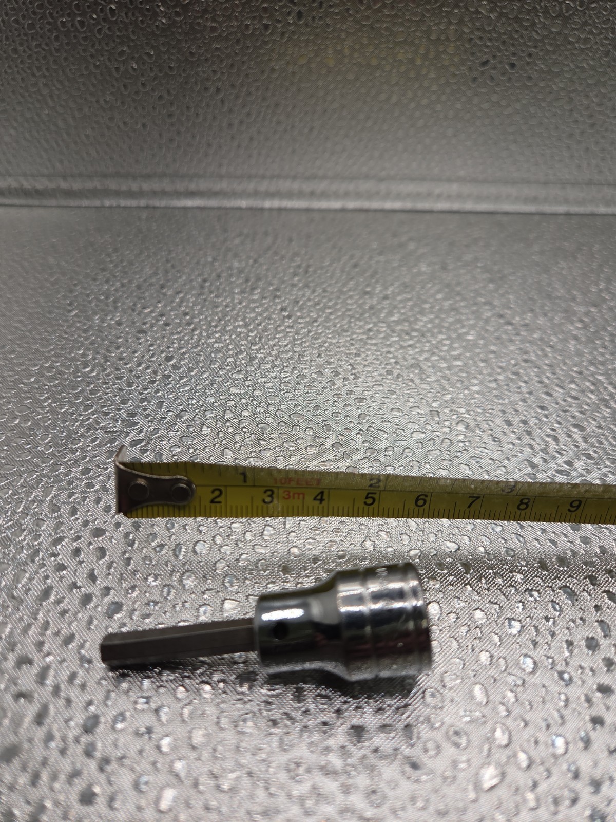 Snap-On USA FA6A 3/16″ Hex Bit 3/8″ Drive Allen Key Tool Chrome