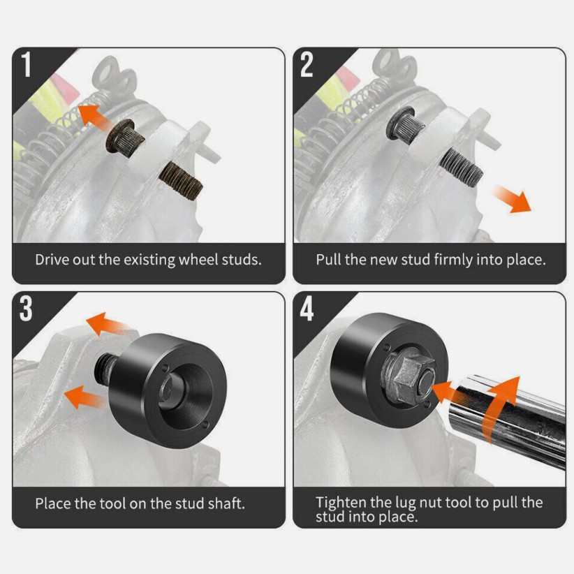 22800 Wheel Stud Installer Lisle Tool Corporation For Tire Bolts Install Replace