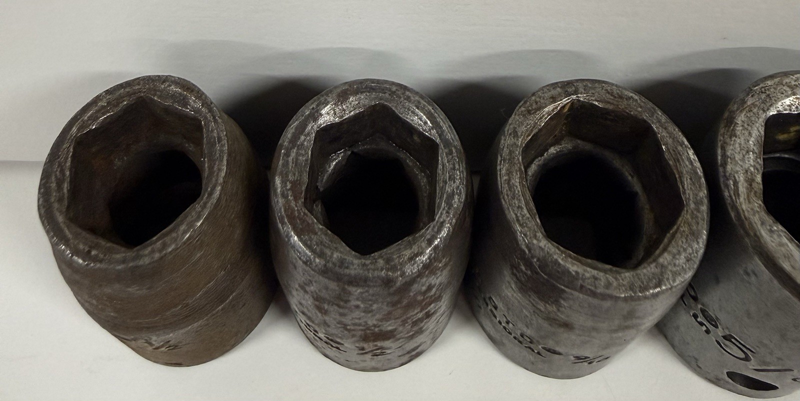 11 Proto Professional Short Impact Socket 1/2 Drive 6 Pt Point 1/2” – 1 1/4” SAE