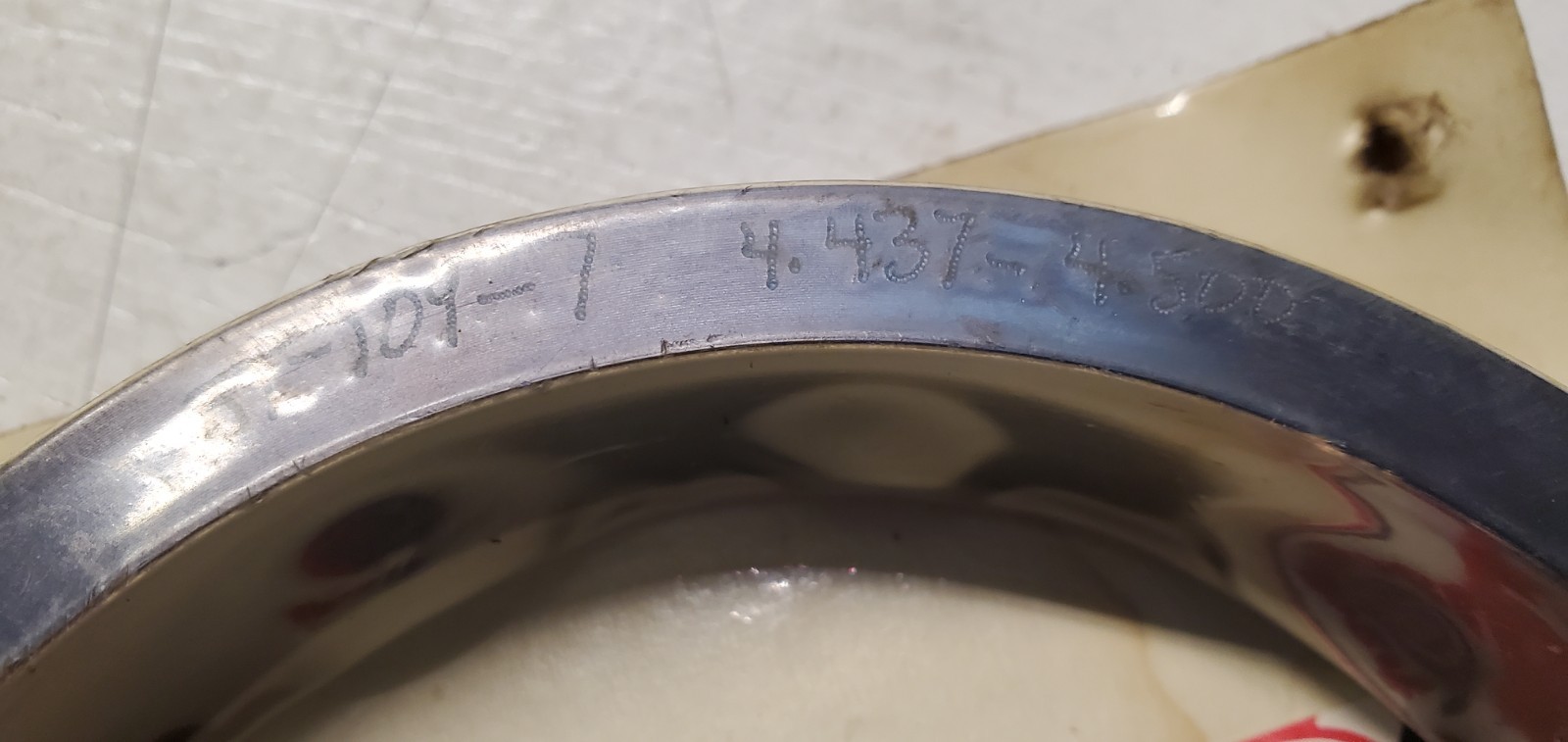Childs & Albert Performance ST-109-7 Piston Ring Squaring Tool 4.434-4.500 NOS
