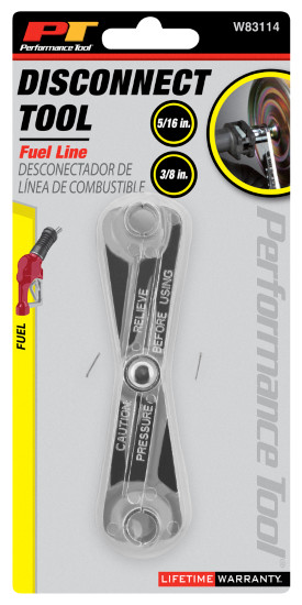 Performance Tool W83114 Scissor Fuel Line Disconnect Tool (Sizes: 5/16″ and 3…