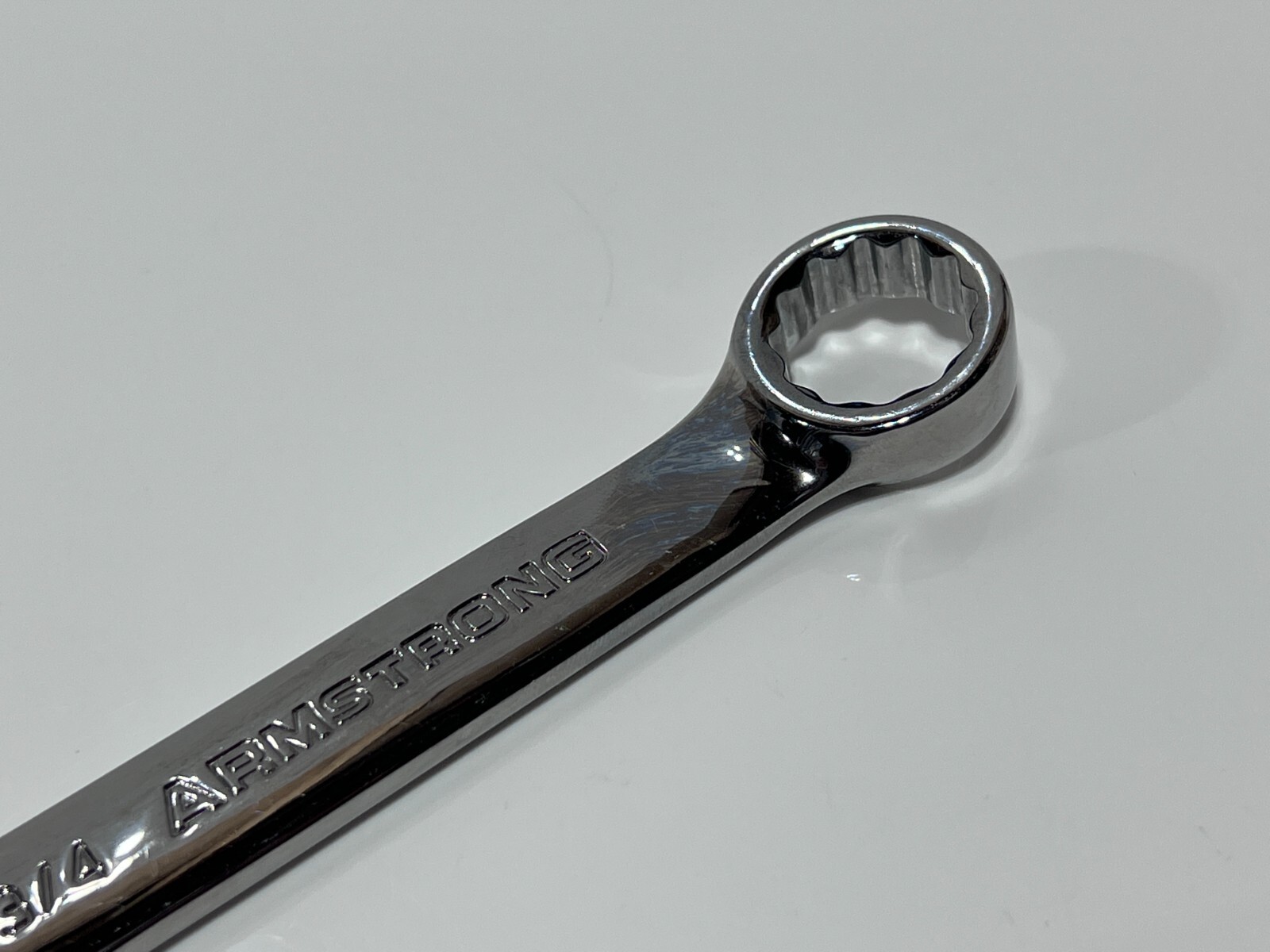 Armstrong Tools USA 25-124 SAE 3/4″ Full-Polish Combination Wrench – 12 Point