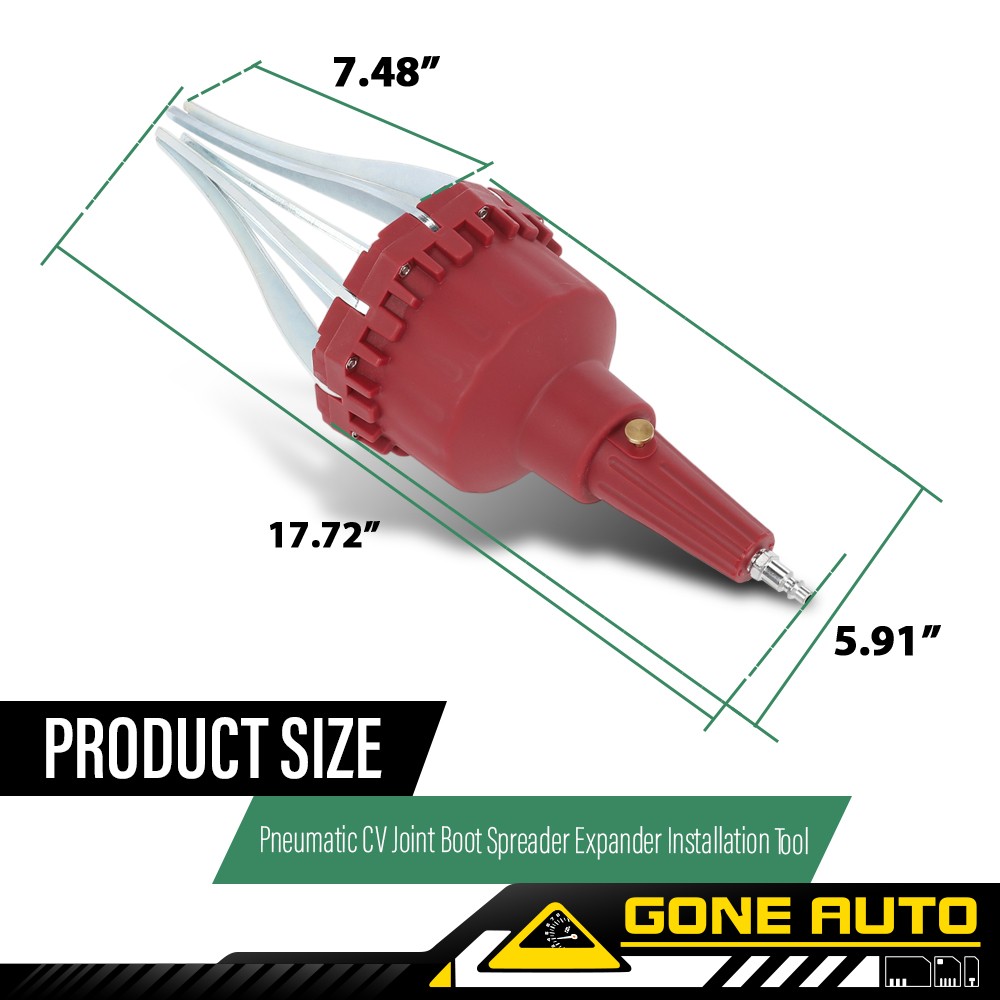 Universal Pneumatic CV Joint Boot Spreader Expander Tool for CV Boot Instal