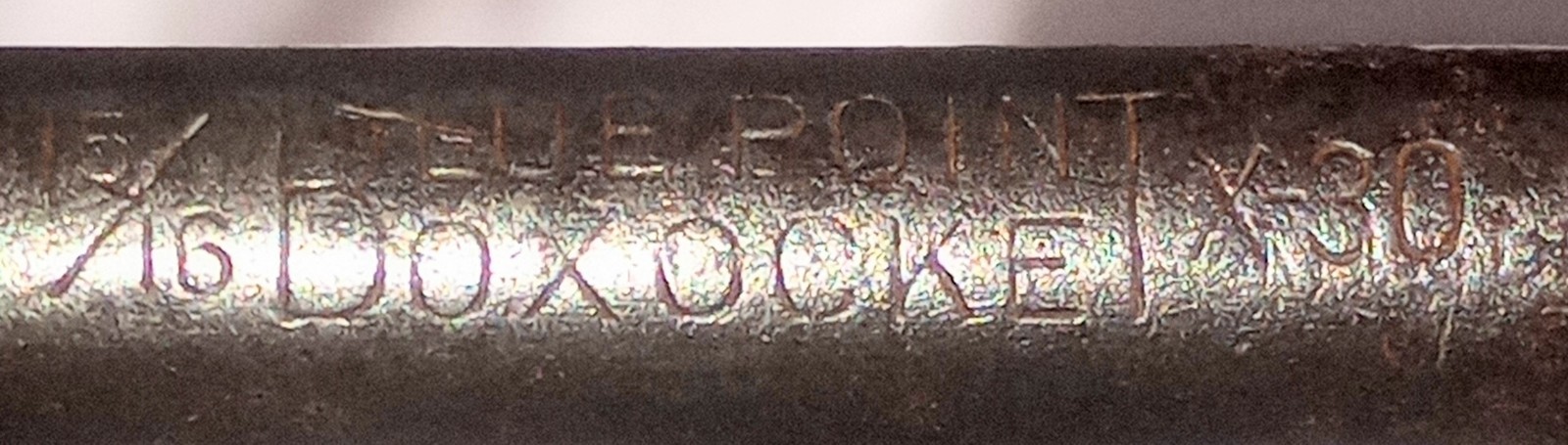 1927-30’s Bluepoint Boxocket X-30 Single Offset 15/16″ Wrench 12 Point