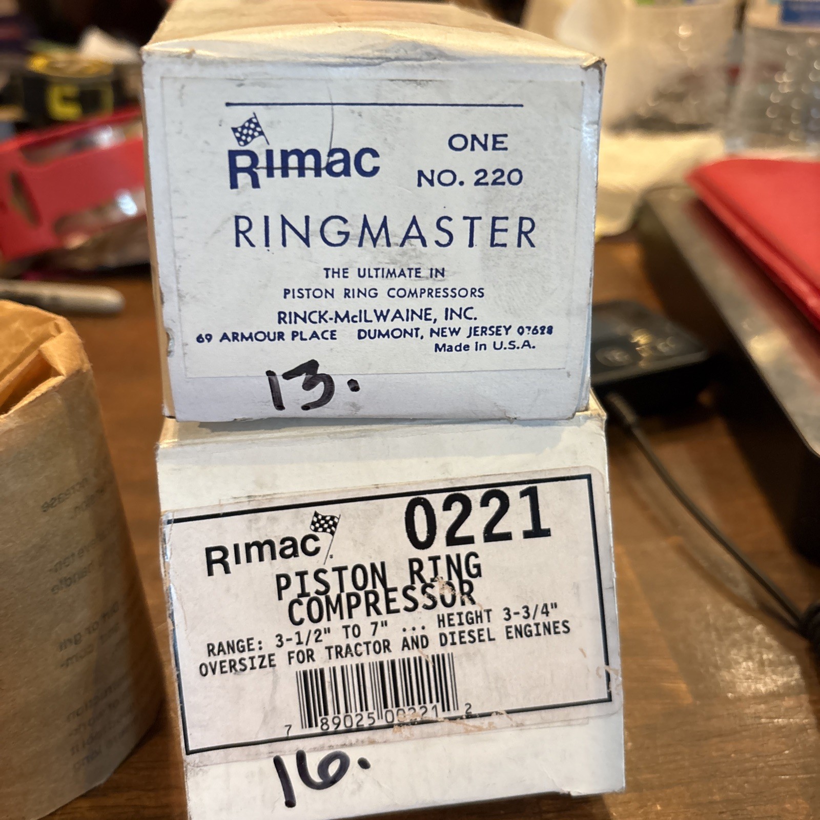 RIMAC Piston Ring Compressor