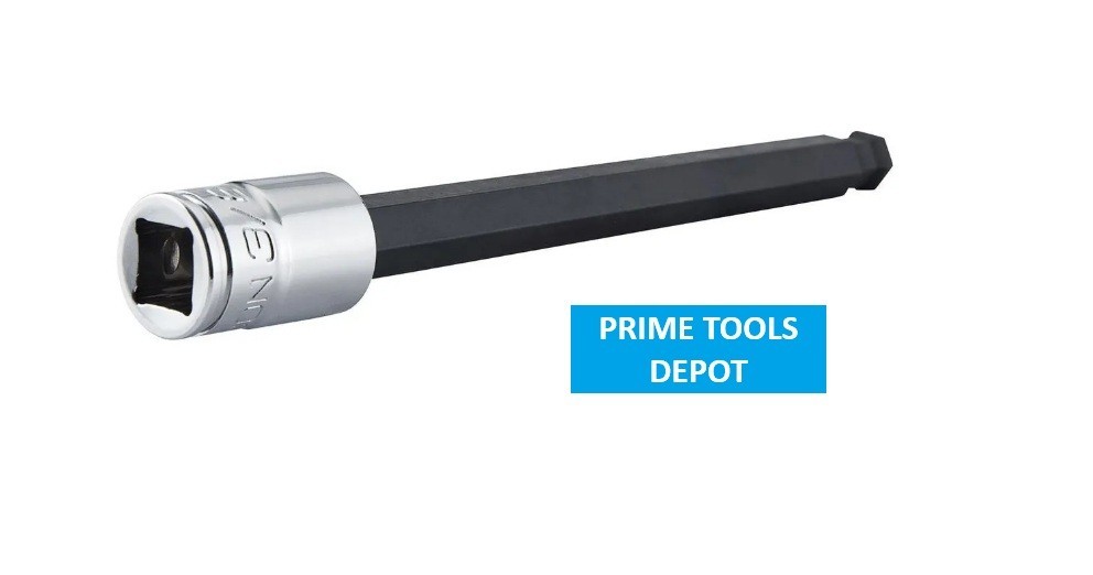 ICON 3/8 in. Drive SAE + METRIC Professional Long Ball Hex Bit Socket Set -2pk