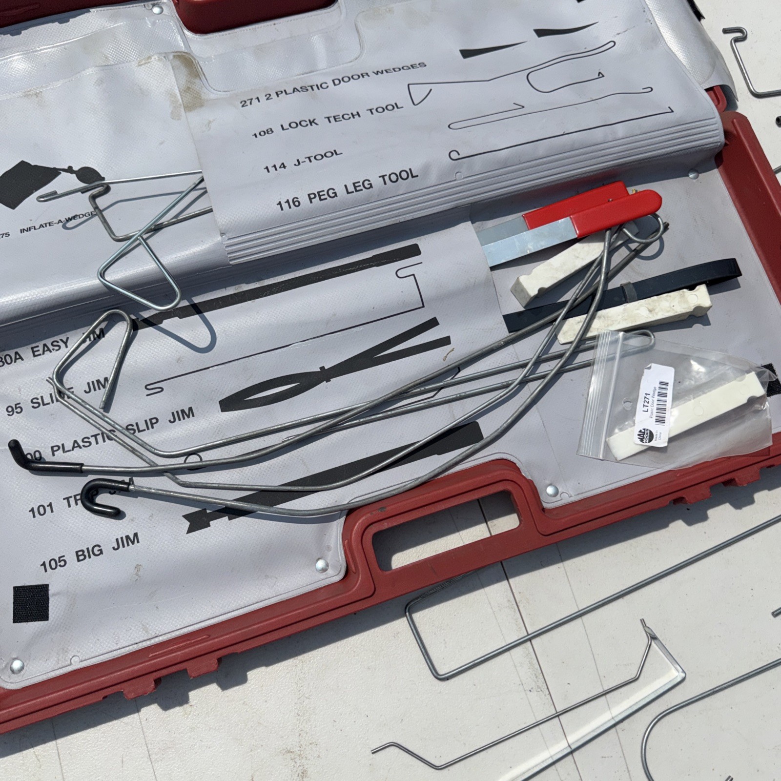 Used MAC Tools Supreme Master Tool Kit – LT1000K Mechanics Tool Set W/Case