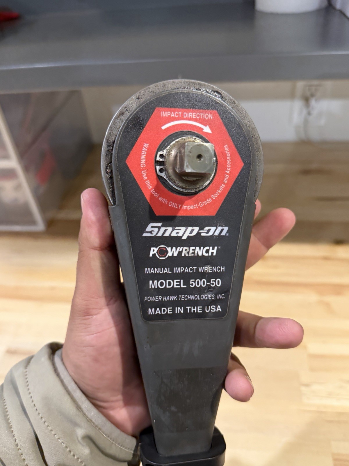 SNAP ON 3/4″ DRIVE POW’RENCH 500-50 MODEL (TESTED) SHIPS FAST