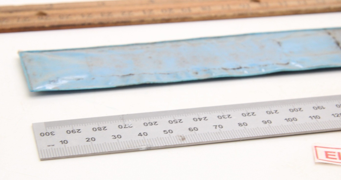Unbranded 12 Inch Ruler Stainless Steel Tempered Inches MM 1/2MM Made in USA