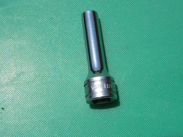 SNAP ON 3/8″ SFS121 3/8″ DRIVE DEEP SAE 6 POINT CHROME SOCKET SFS 121 UNDERLINE