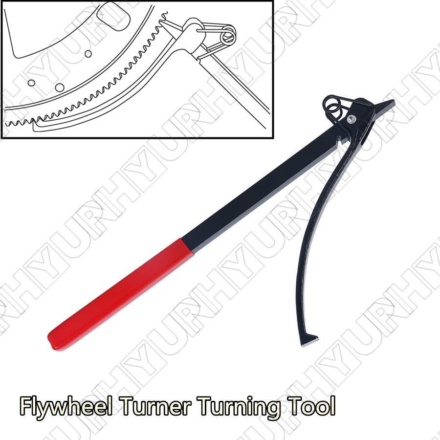 Flywheel Turner Turning Tool Holder Wrench Clamps Flex Plate Turner Tool Kit New