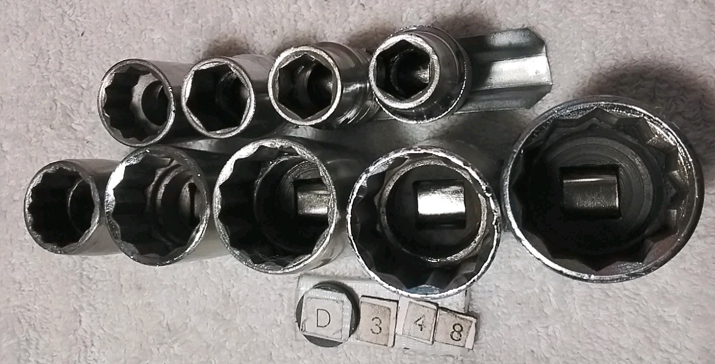 9pc S-K TOOLS 1/2″ DRIVE SOCKET SET SAE USA 🇺🇸