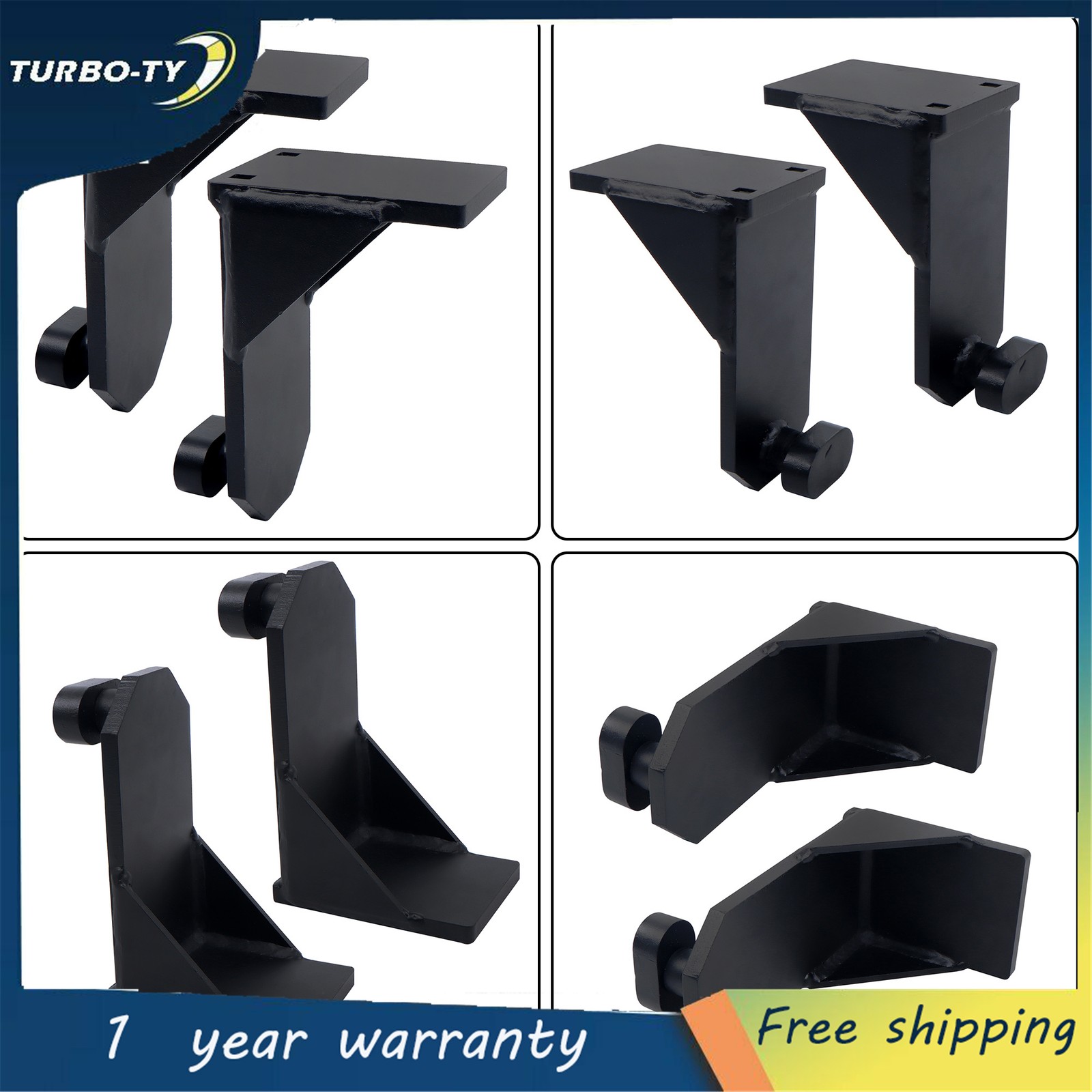 1Pair New Upgrade Superior Shipping Container Jack Lug Jack Leveling Attachment