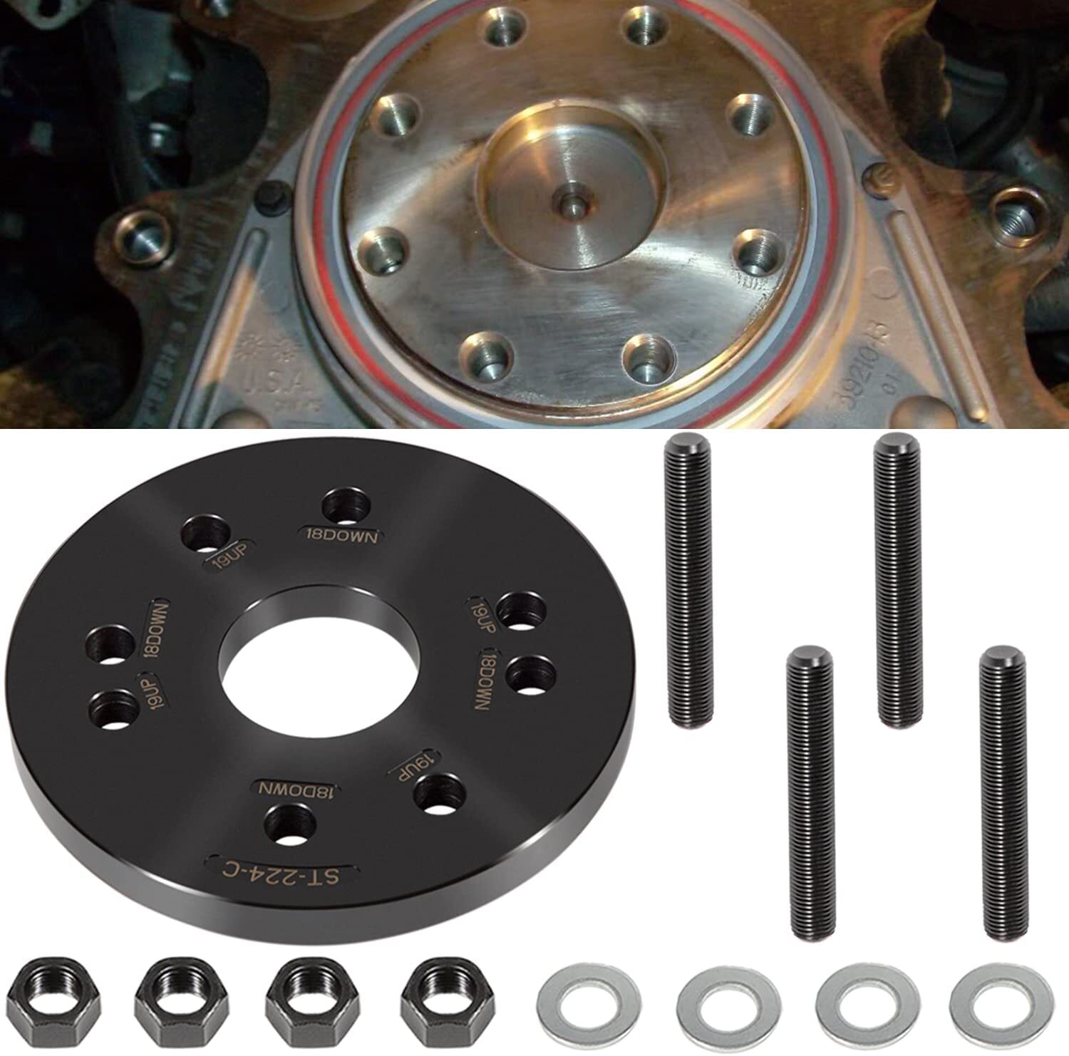 3824078 Rear Main Crankshaft Seal & Wear Sleeve Installer ST-224C For Cummins