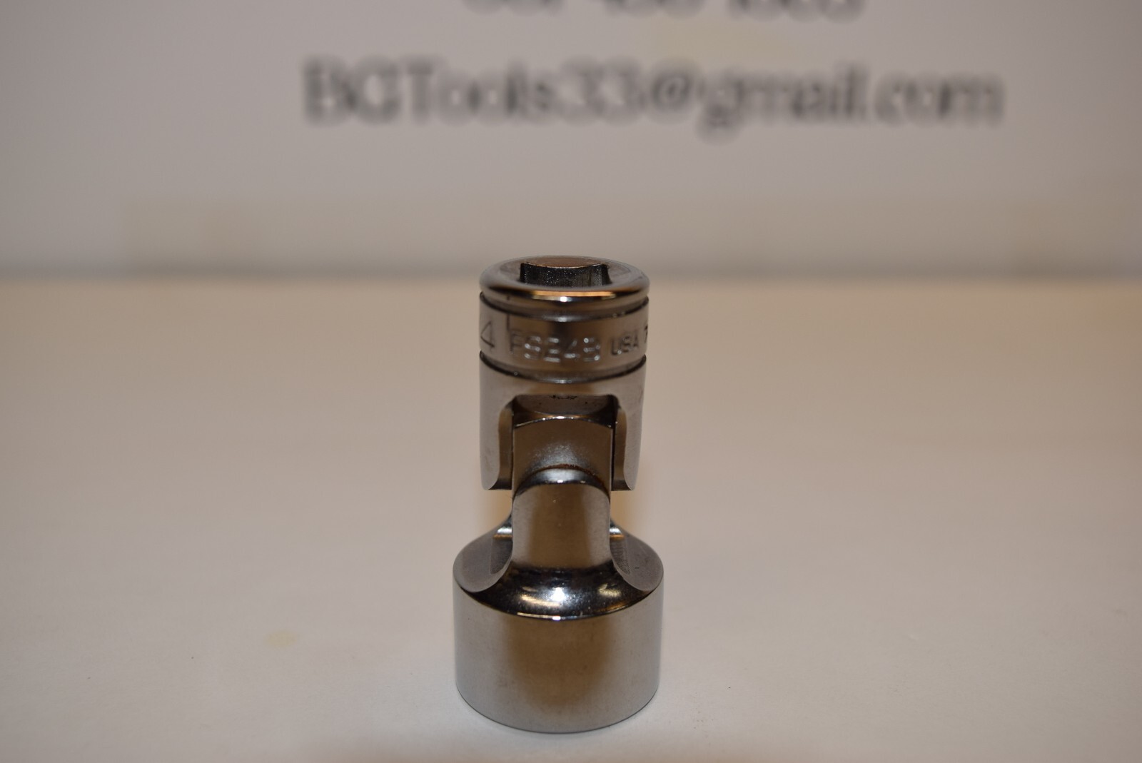 Snap-On FS24B 3/8″ Drive 6-Point SAE 3/4″ Flank Drive® Shallow Universal Socket