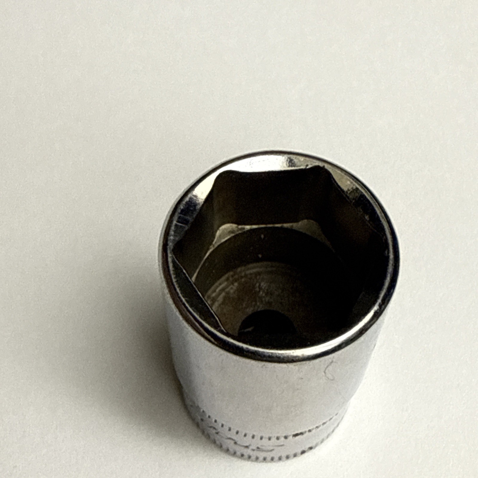 Snap-On Tools TMMS15 1/4″ drive Semi Deep 15mm 6 point socket USA