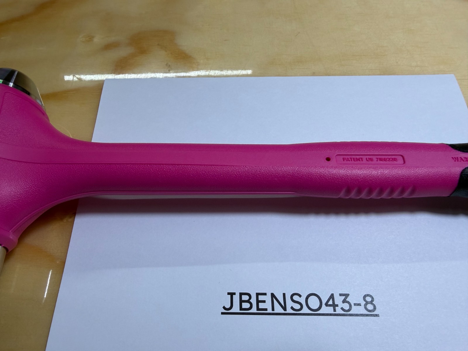 Snap-on Tools NEW ELECTRIC PINK 56oz / 1550g Soft Grip Dead Blow Hammer HBBD56EP