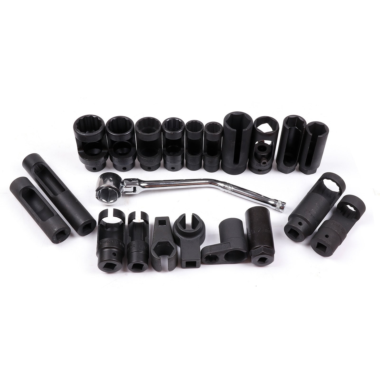 ?For Removing Oxygen Sensors 21 pcs Oxygen Sensor Special Socket Set