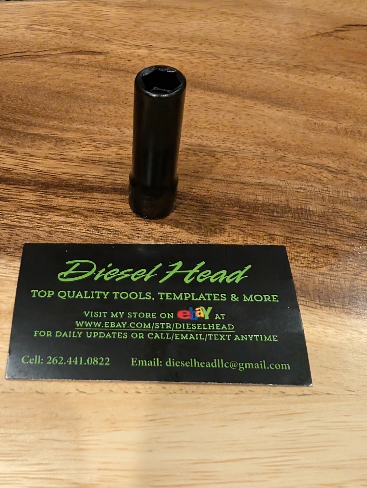 *NEW* Snap On Tools SIMFM10A 3/8″ 10mm Dr 6 Pt Metric DEEP Impact Socket