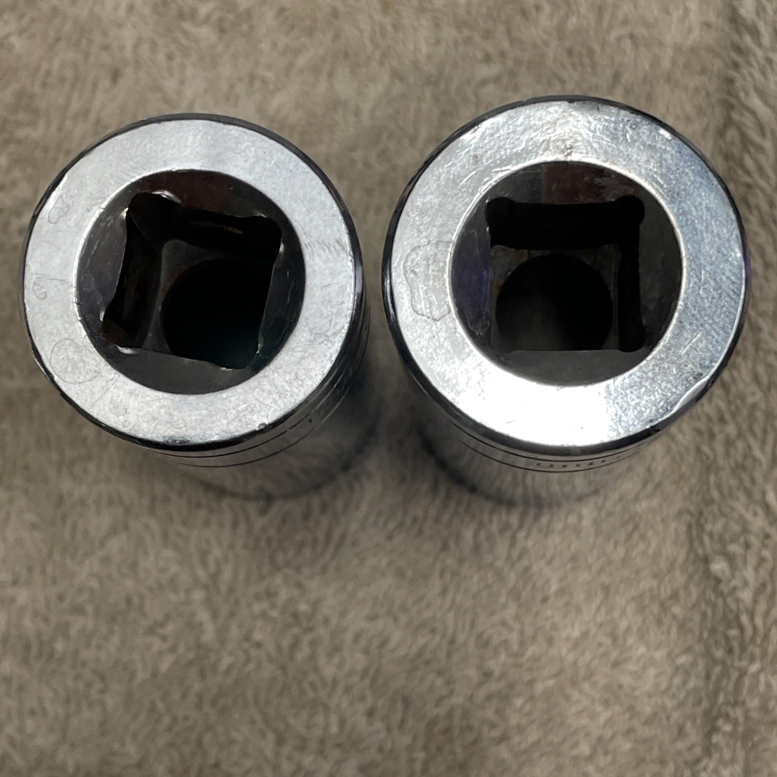 Chrome Vanadium (Cr-V) Steel Deep Well Metric Sockets 22mm/23mm