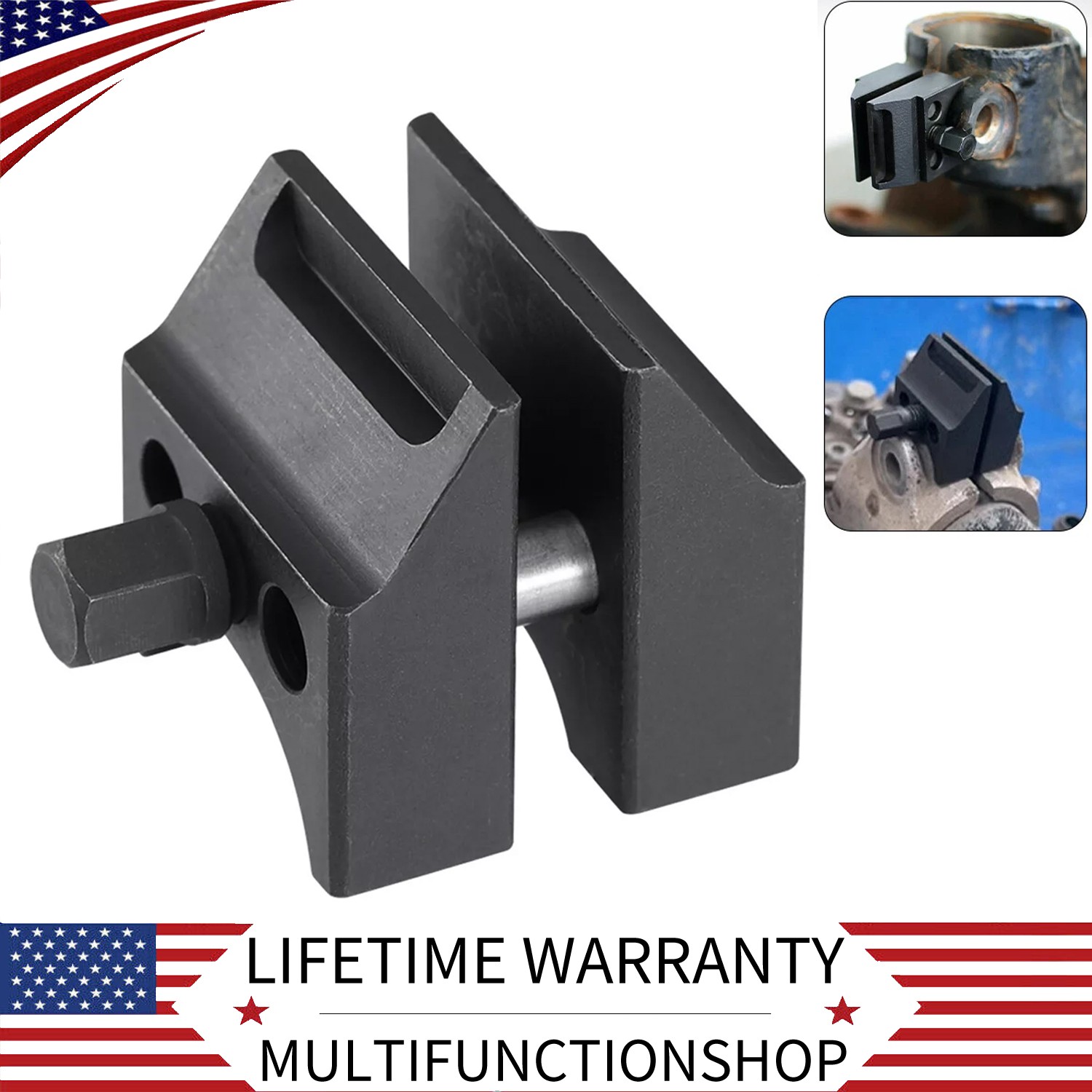 Universal Suspension Strut Split Hub Steering Knuckle Spreader Tool Suspensio